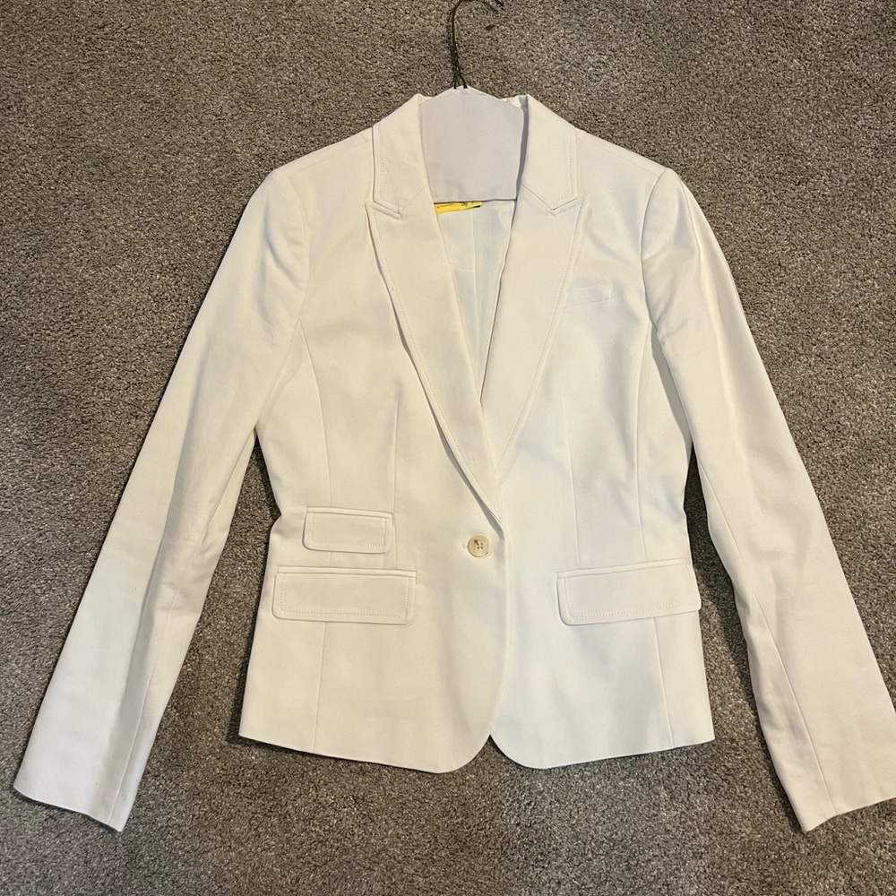 White blazer